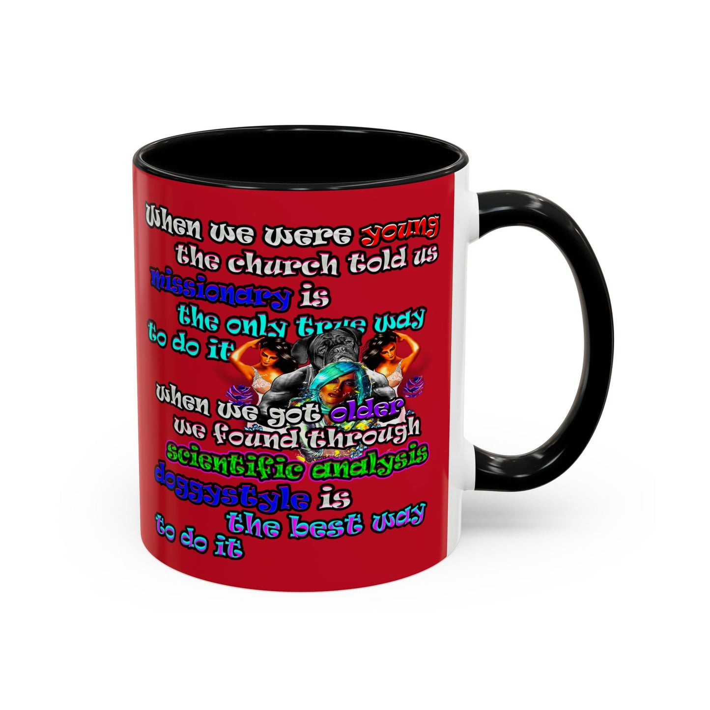 doggystyle - Accent Mug (dark red)