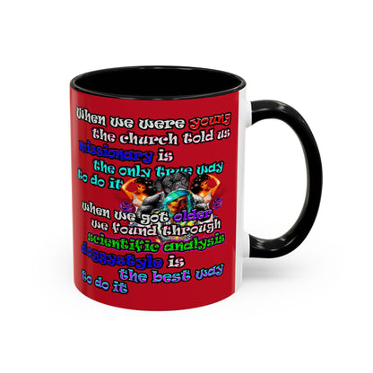 doggystyle - Accent Mug (dark red)