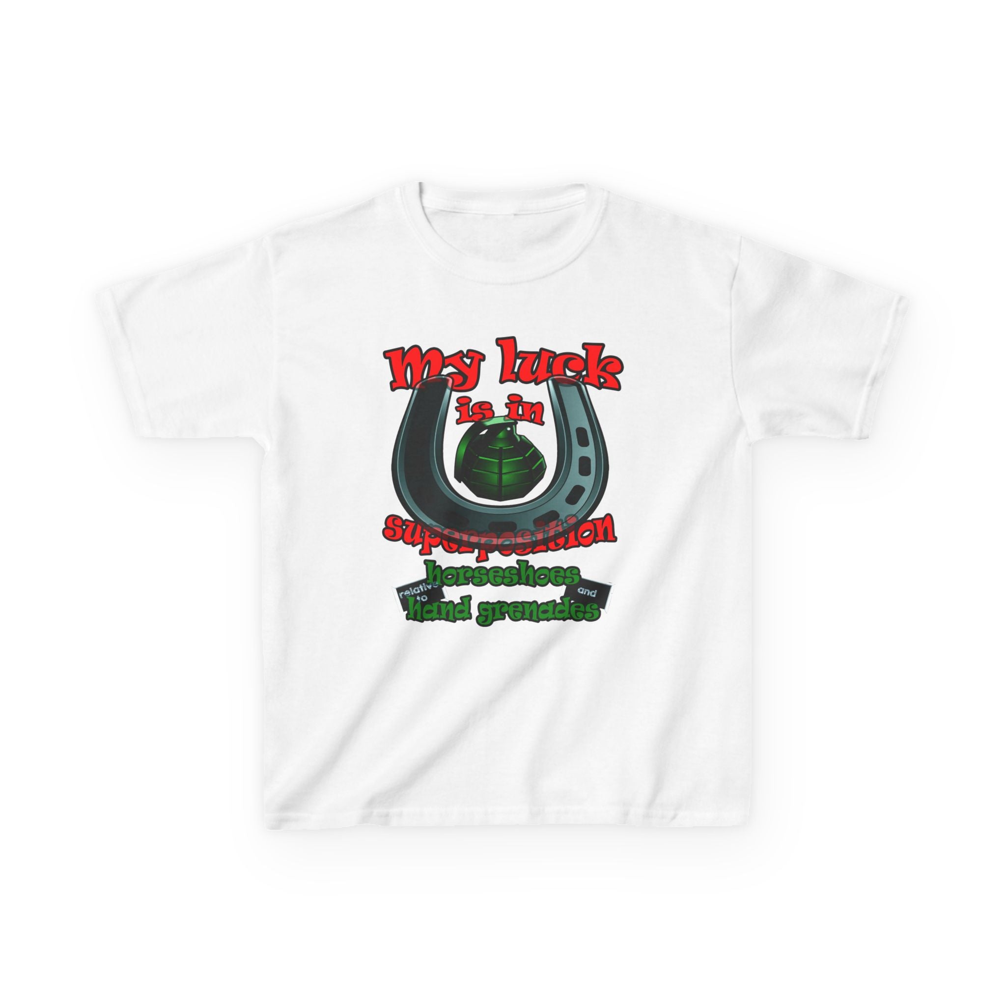 my luck - Kids Heavy Cotton™ Tee