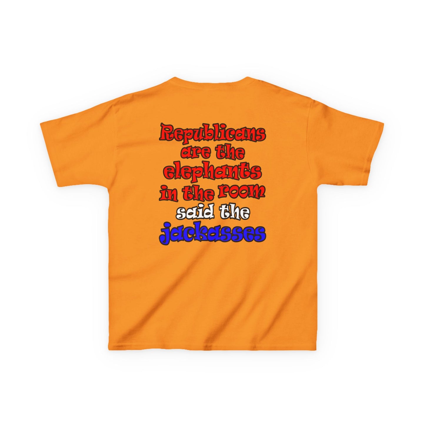 donkeys and elephants - Kids Heavy Cotton™ Tee