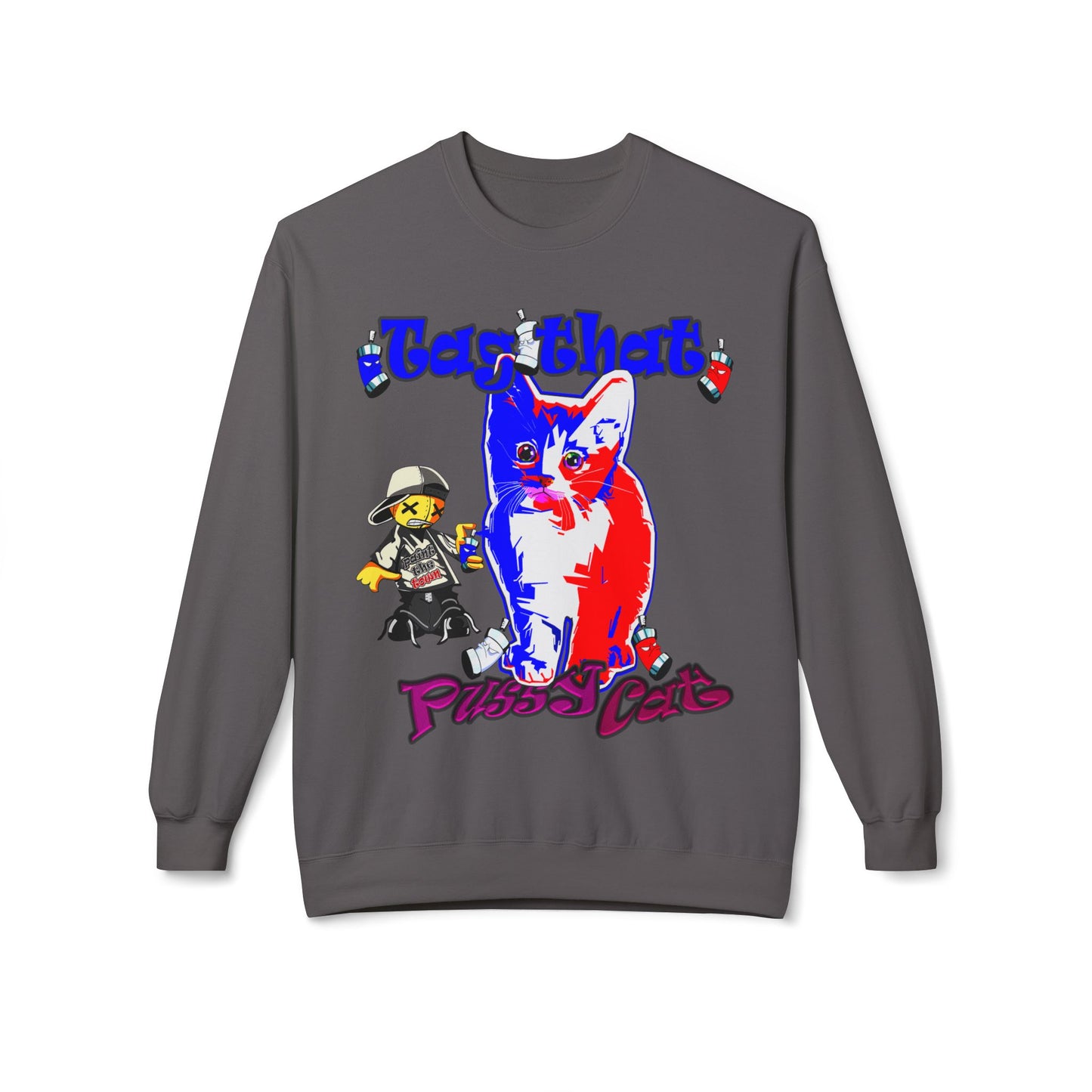 tag that - Unisex Midweight Softstyle Fleece Crewneck Sweatshirt