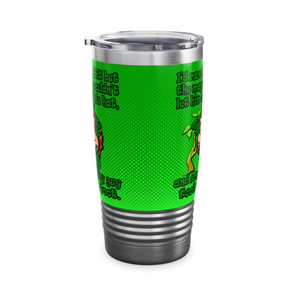 turtle race - Ringneck Tumbler, 20oz (logo green)