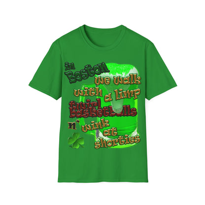 celtics logo - Unisex Softstyle T-Shirt
