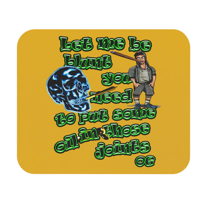 og - Mouse Pad (Rectangle) (yellow)