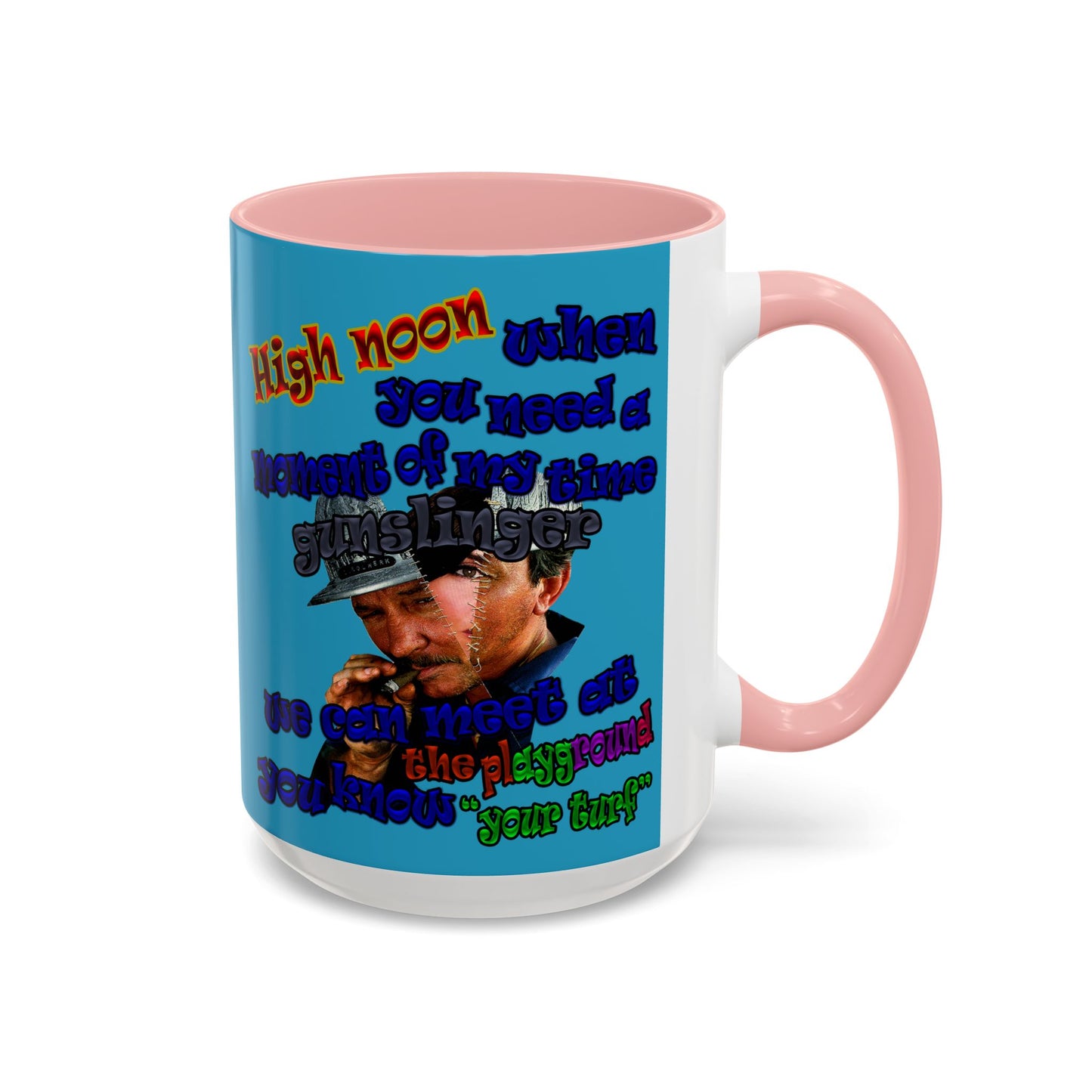 high noon - Accent Mug (turquoise)