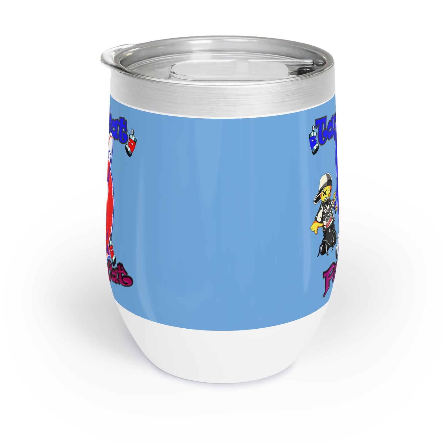 tag that - Chill Wine Tumbler (light blue)
