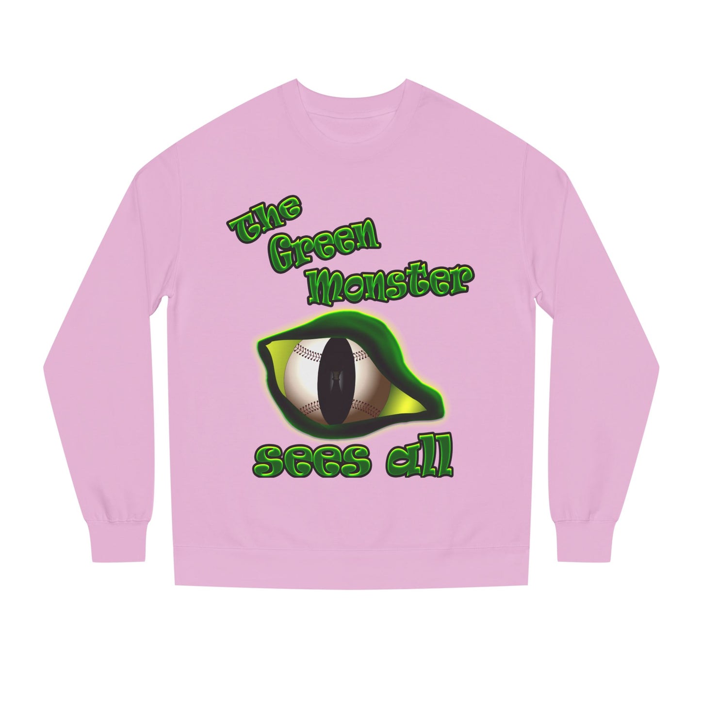 green monster - Unisex Crew Neck Sweatshirt