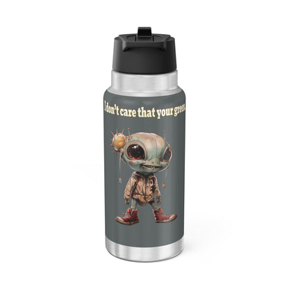 I don't care that your grey - Gator Tumbler, 32oz (dark grey)