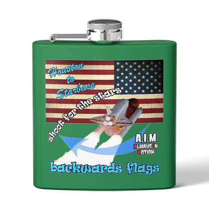 shoot for the stars - Stainless Steel Flask