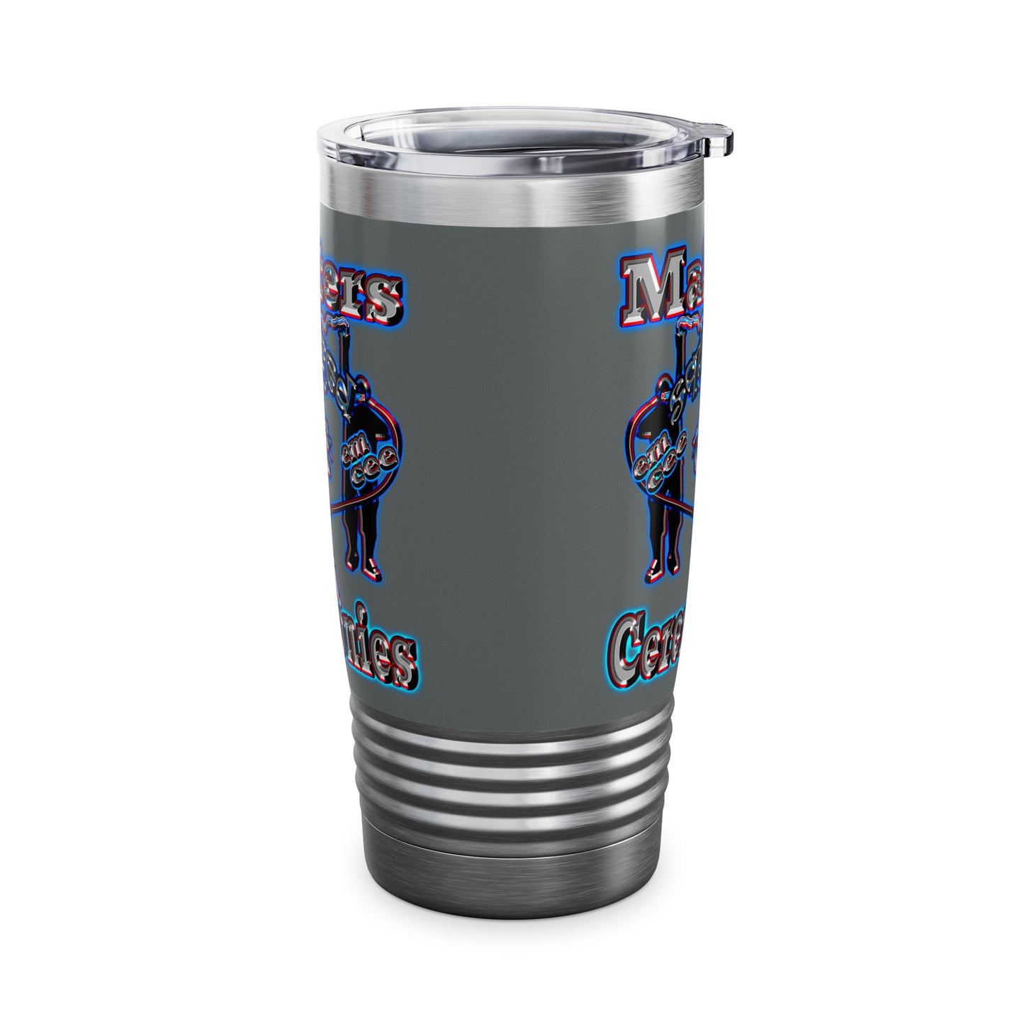 em cee squared - Ringneck Tumbler, 20oz (dark grey)