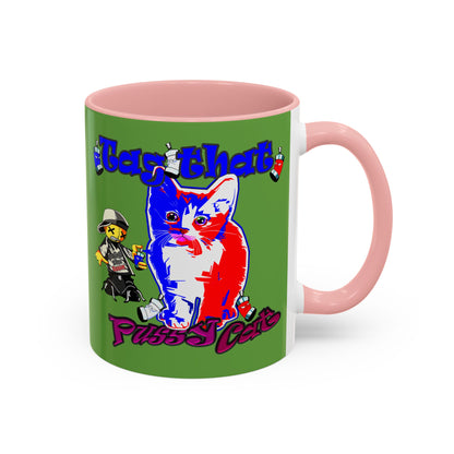 tag that - Accent Mug (green)