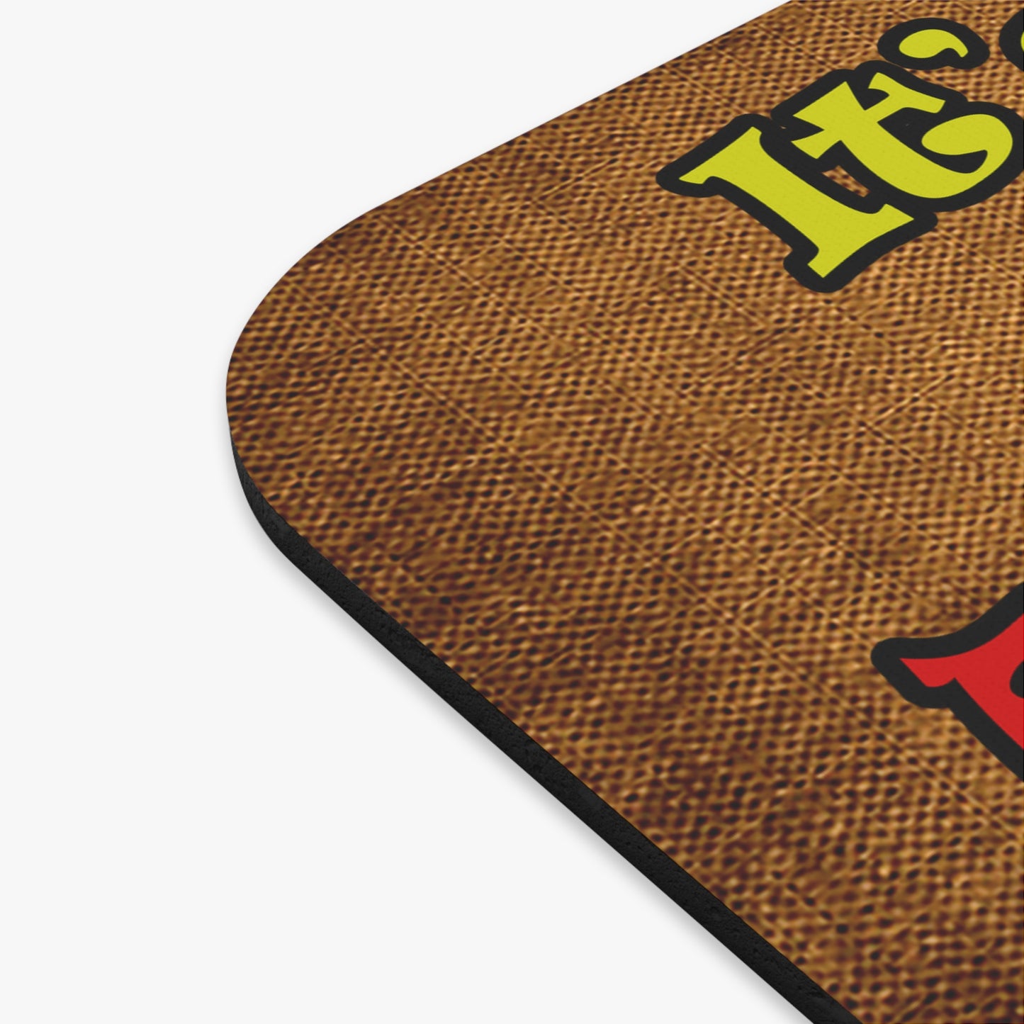 popping like popcorn - Mouse Pad (Rectangle) (brown papyrus)
