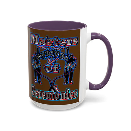 em cee squared - Accent Mug (brown)