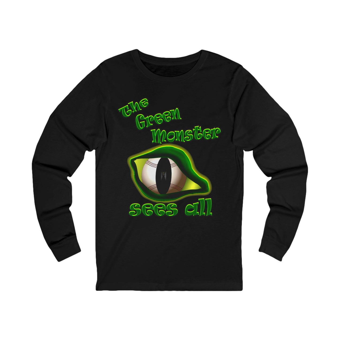 green monster - Unisex Jersey Long Sleeve Tee