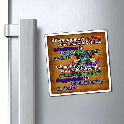 doggystyle - Magnets - (brown papyrus)