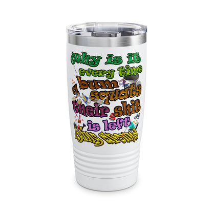 love peace - Ringneck Tumbler, 20oz