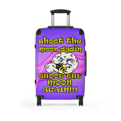 shoot the moon again - Suitcase (purple-pink wave)