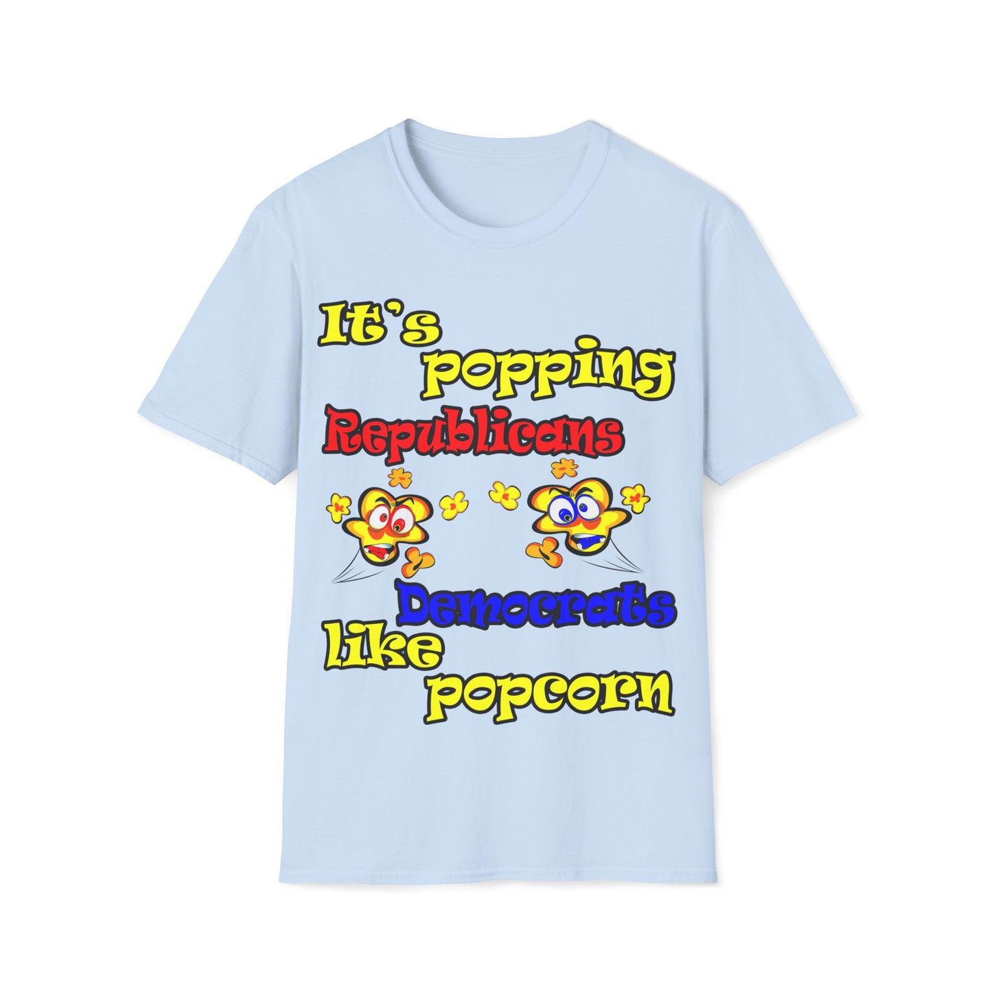 popping like popcorn - Unisex Softstyle T-Shirt