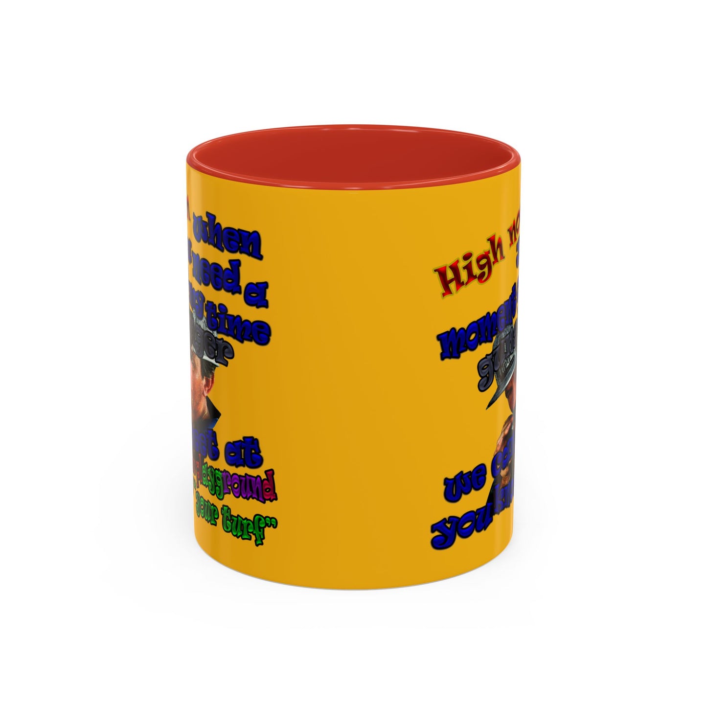 high noon - Accent Mug (yellow)