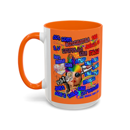 drop the beat - Accent Mug (crusta)