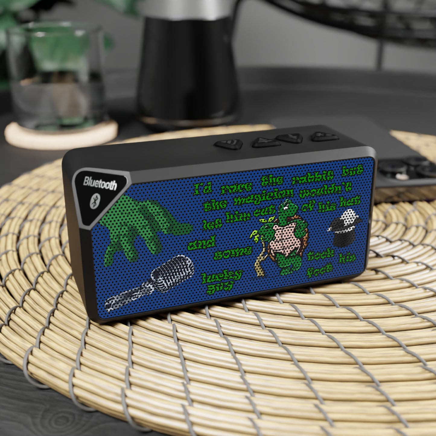 turtle race - Jabba Bluetooth Speaker (dark blue)