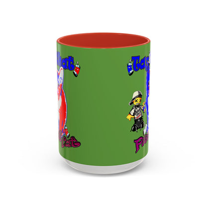 tag that - Accent Mug (green)