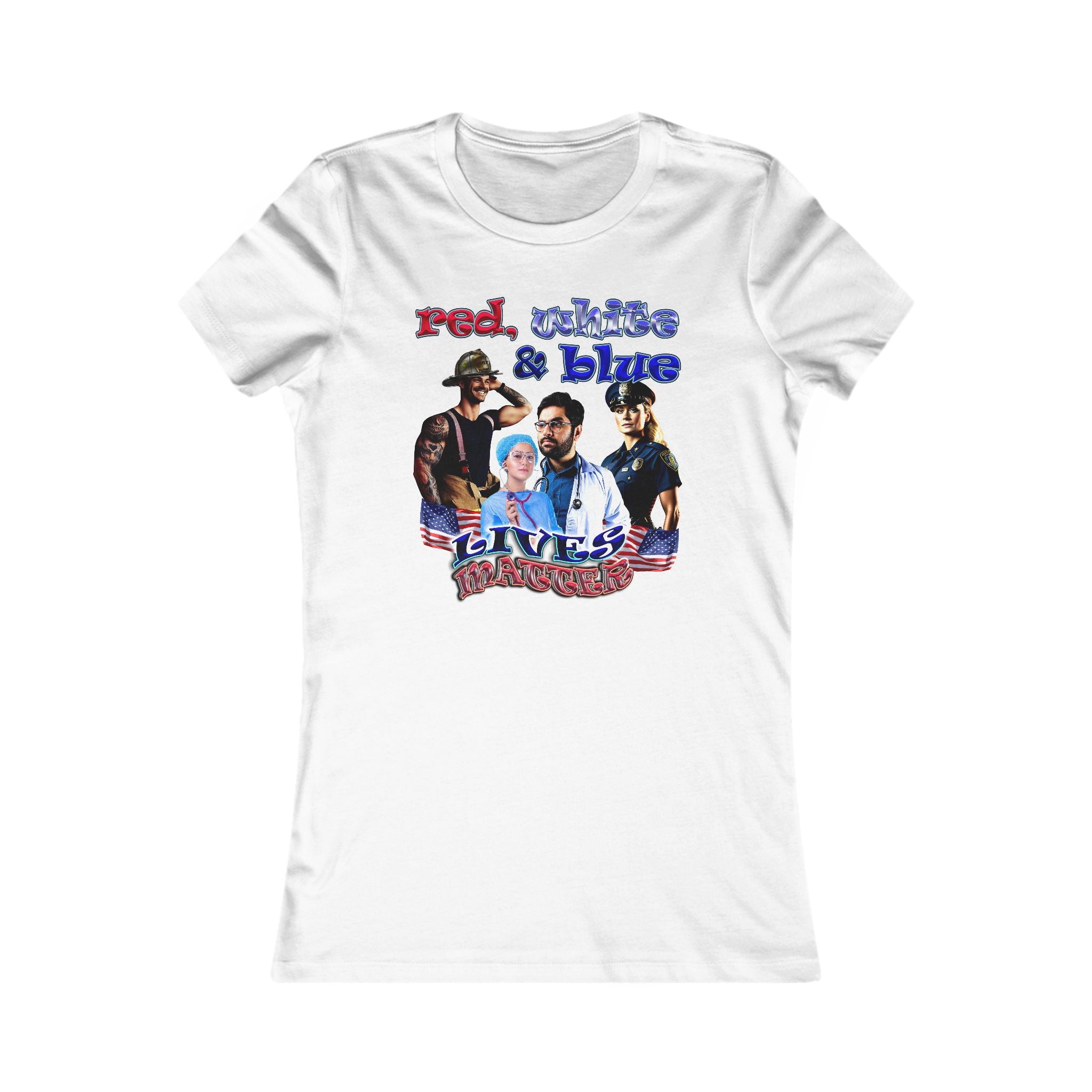 rw&b lives matter - Women's Favorite Tee
