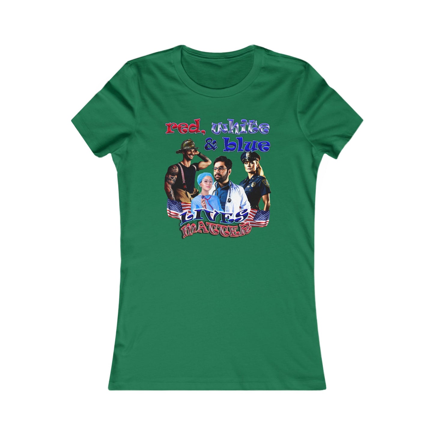 rw&b lives matter - Women's Favorite Tee