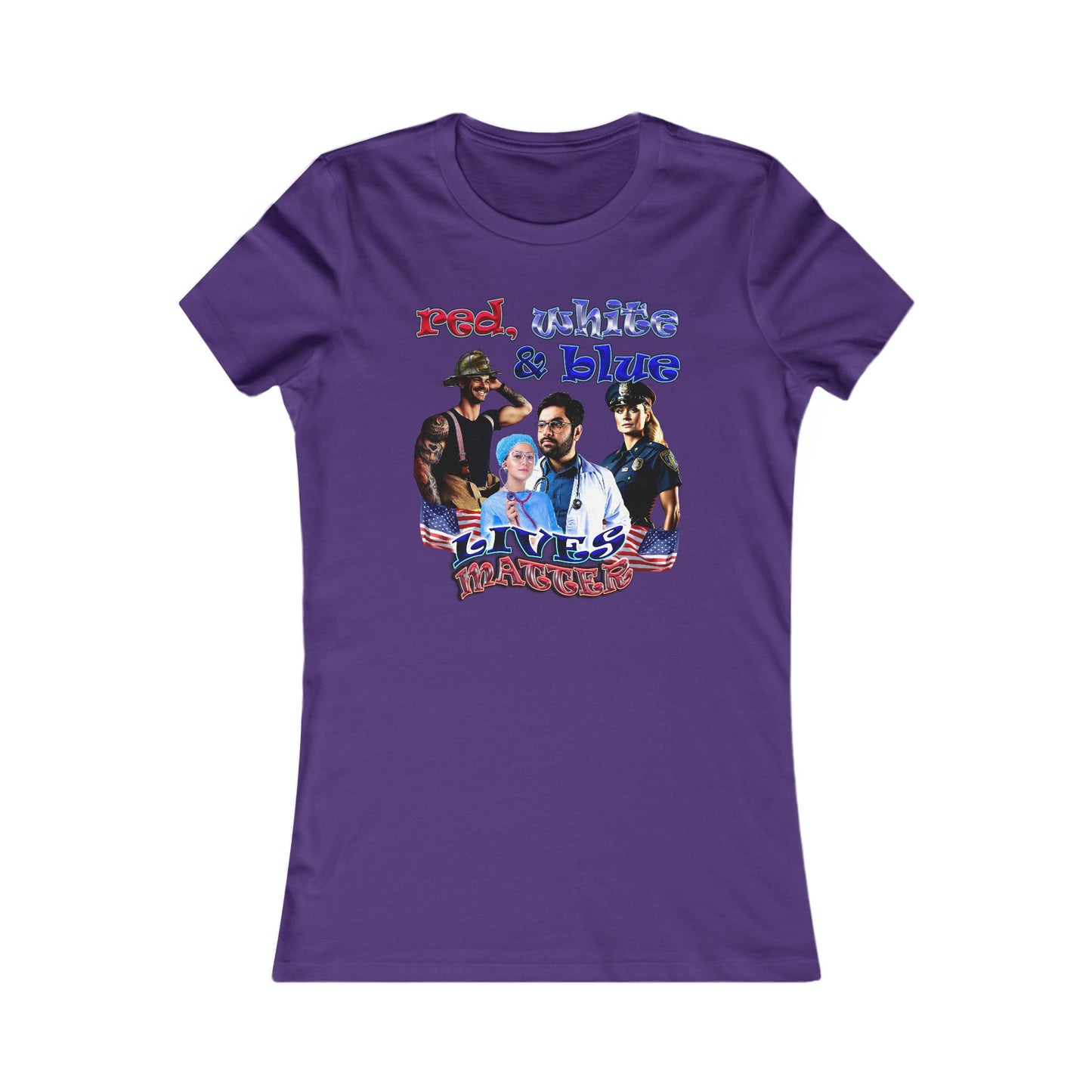 rw&b lives matter - Women's Favorite Tee