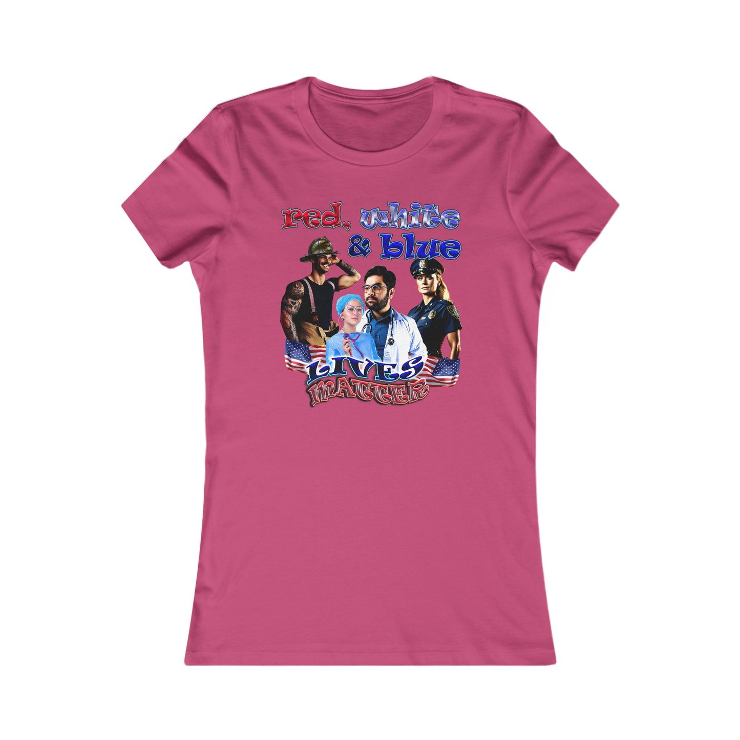 rw&b lives matter - Women's Favorite Tee