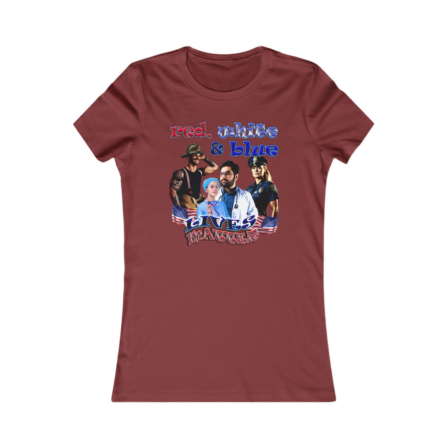 rw&b lives matter - Women's Favorite Tee