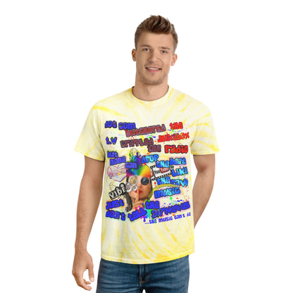 drop the beat - Tie-Dye Tee, Cyclone