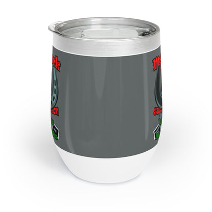 my luck - Chill Wine Tumbler (dark grey)
