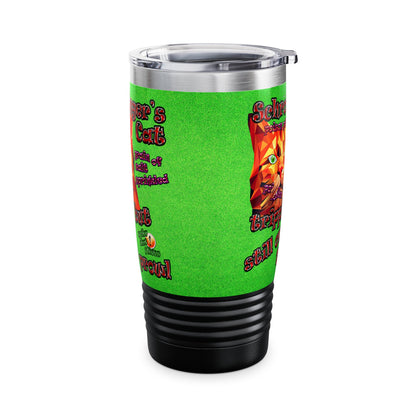 schrodinger's cat - Ringneck Tumbler, 20oz (green turf)