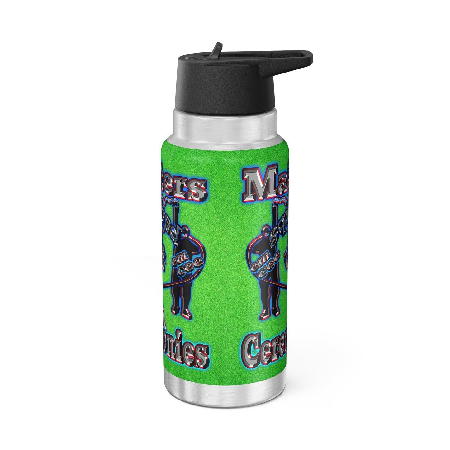 em cee squared - Gator Tumbler, 32oz (green turf)
