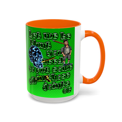 og - Accent Mug (logo green)