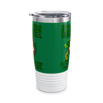 turtle race - Ringneck Tumbler, 20oz (dark green)