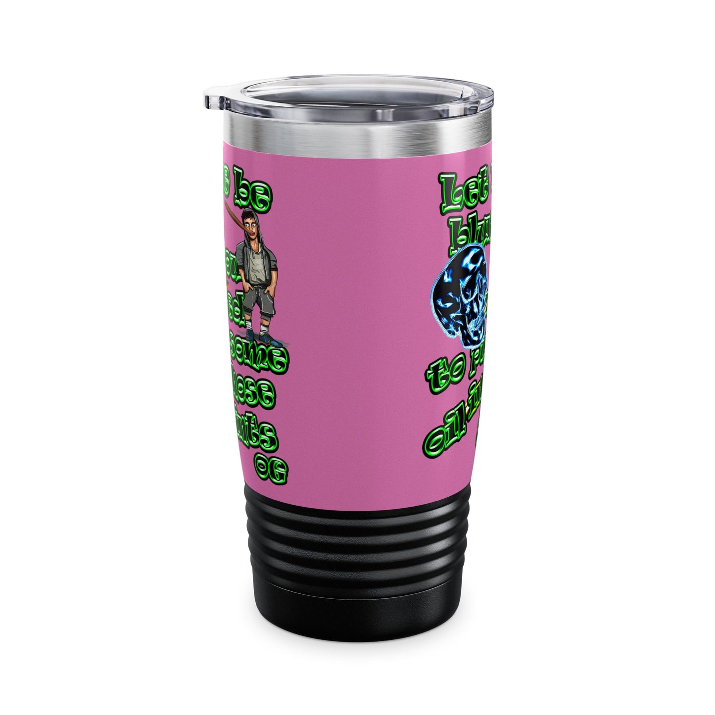 og - Ringneck Tumbler, 20oz (light pink)