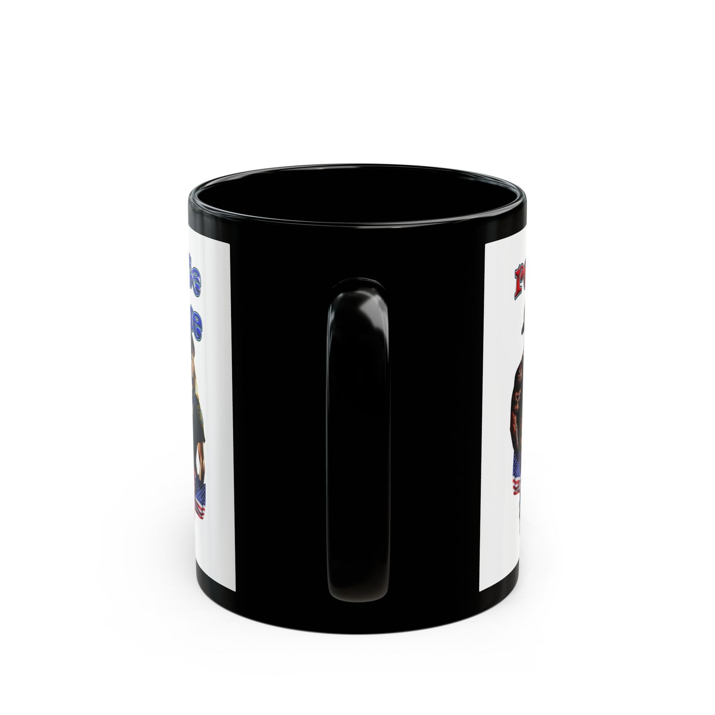 rw&b lives matter - Black Mug (white)