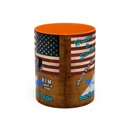 shoot for the stars - Accent Mug (brown papyrus)