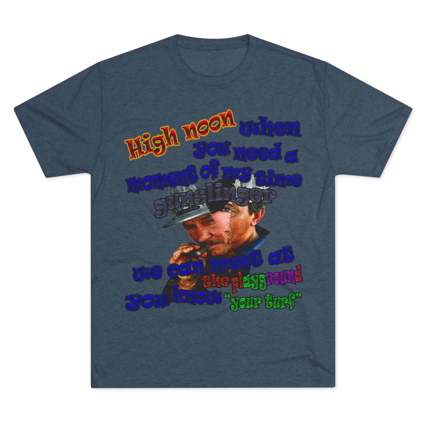 high noon - Unisex Tri-Blend Crew Tee