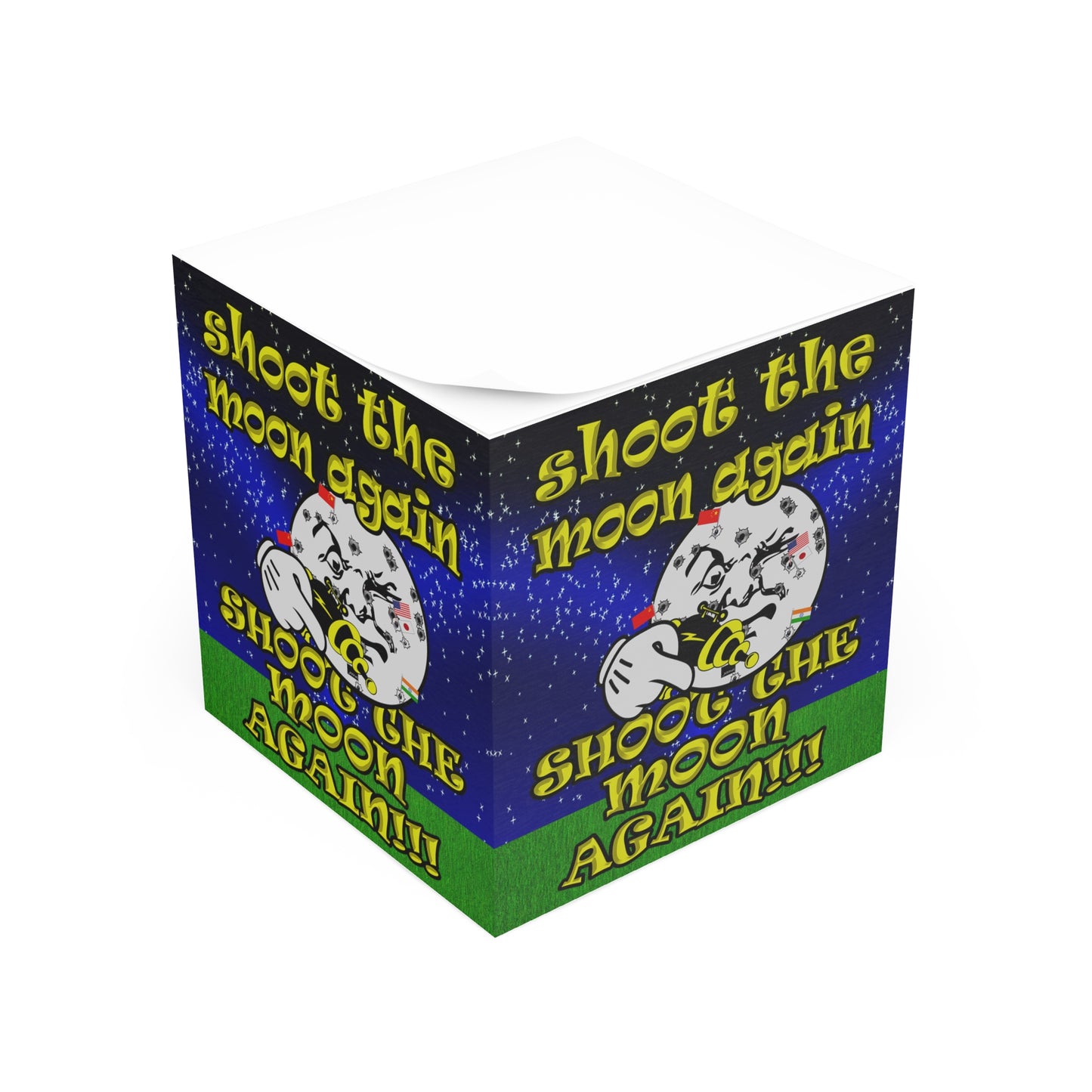 shoot the moon again - note cube ('snoops' background)