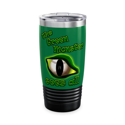 green monster - Ringneck Tumbler, 20oz (dark green)