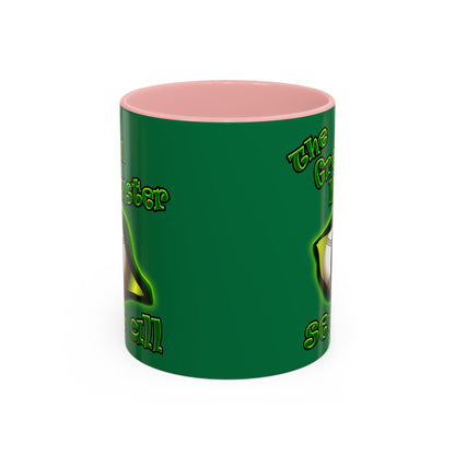 green monster - Accent Mug (dark green)