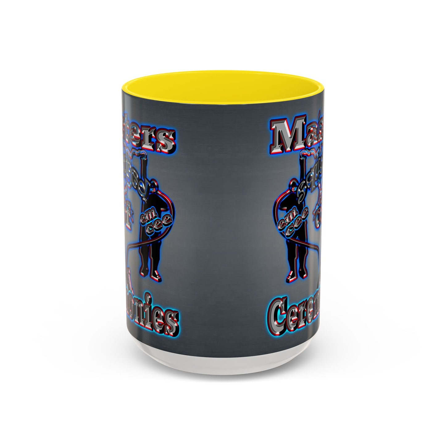 em cee squared - Accent Mug (grey-light grey)