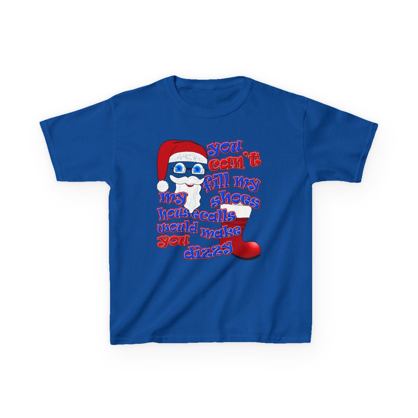 santa's shoes - Kids Heavy Cotton™ Tee