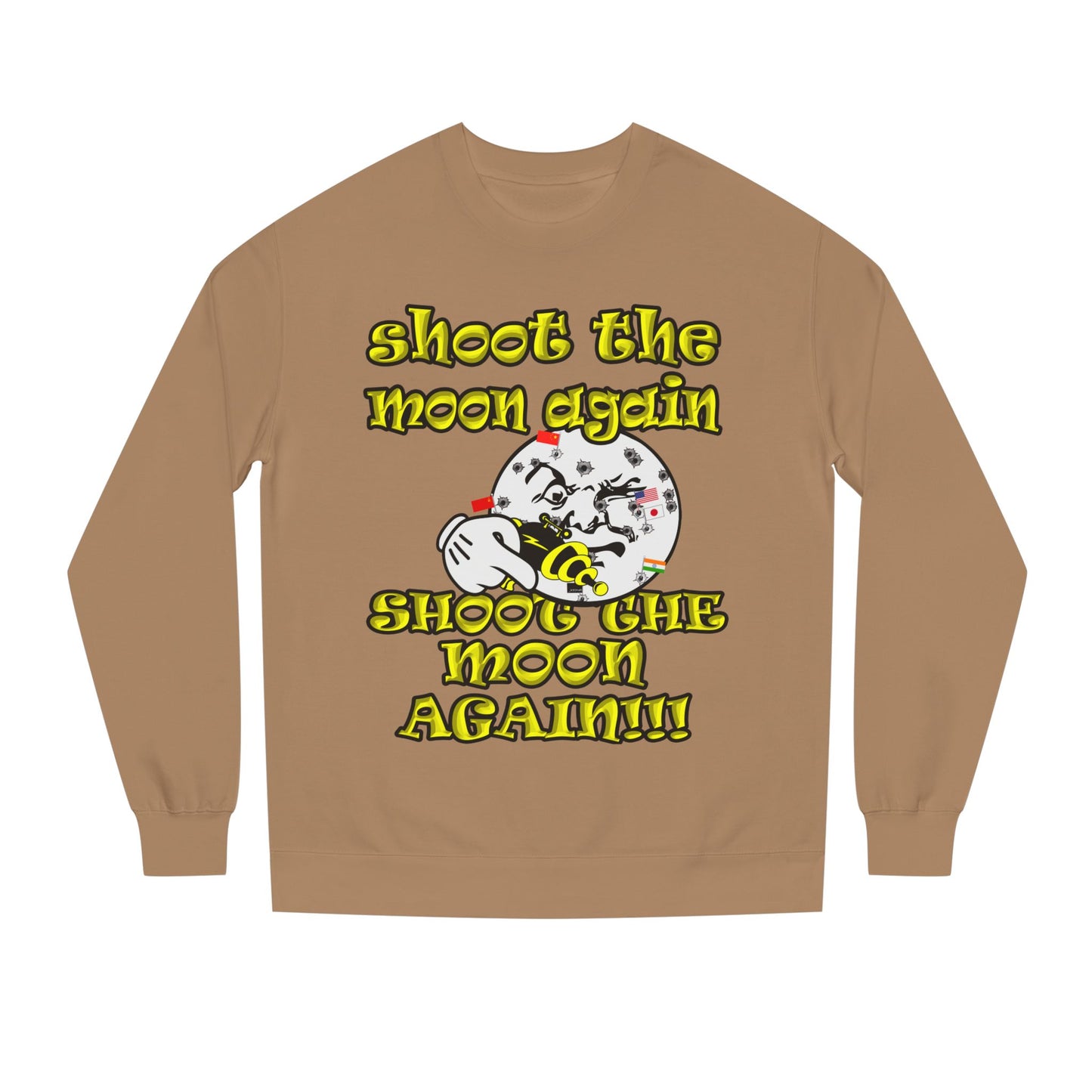 shoot the moon again - Unisex Crew Neck Sweatshirt