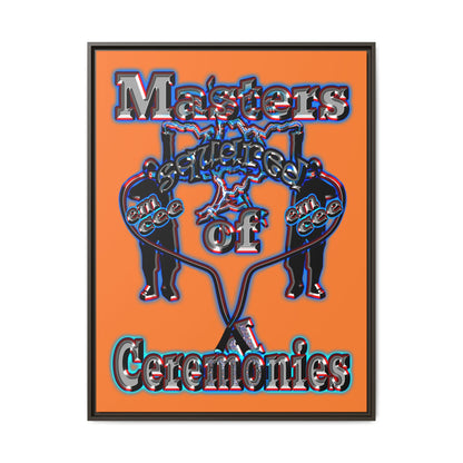 em cee squared - framed canvas art (crusta)