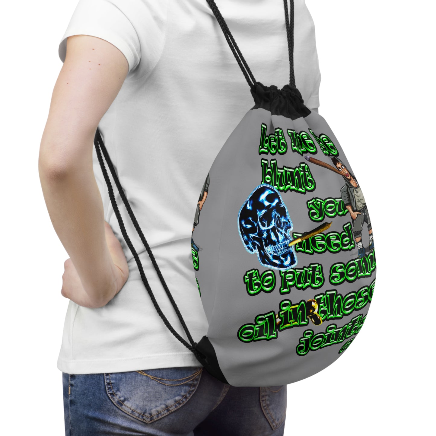 og - Drawstring Bag (grey)