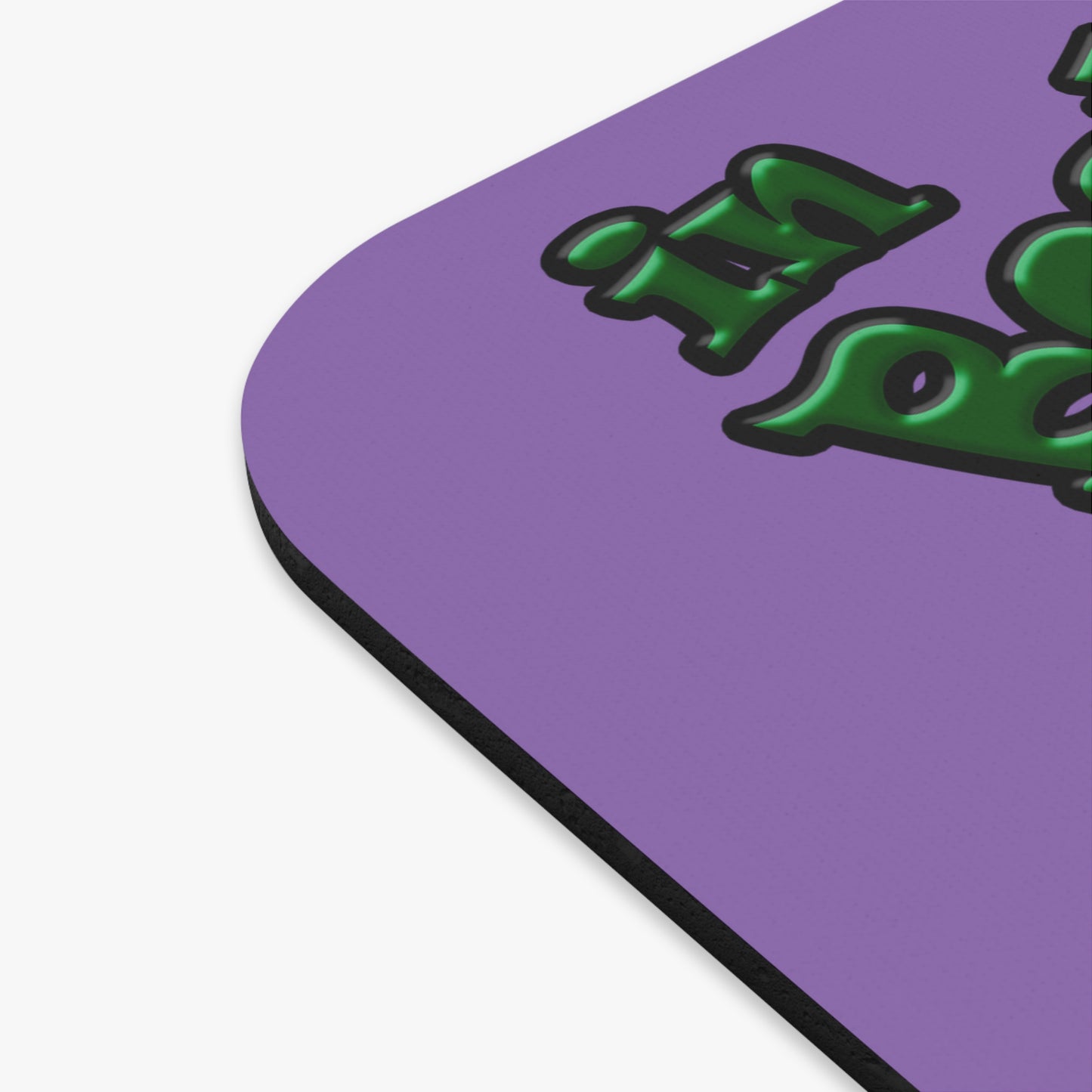 celtics logo - Mouse Pad (Rectangle) (light purple)